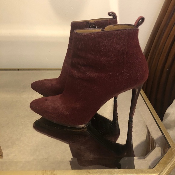 Balenciaga Paris Pony Hair Booties - Picture 1 of 3